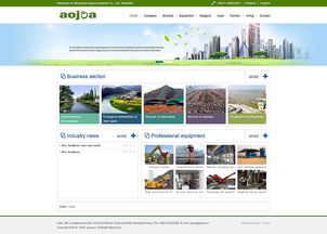 上海傲江实业 专业中英文网站设计，引领企业全球化